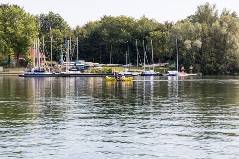 Kamperen aan het water - Camping Dreiländersee in Gronau